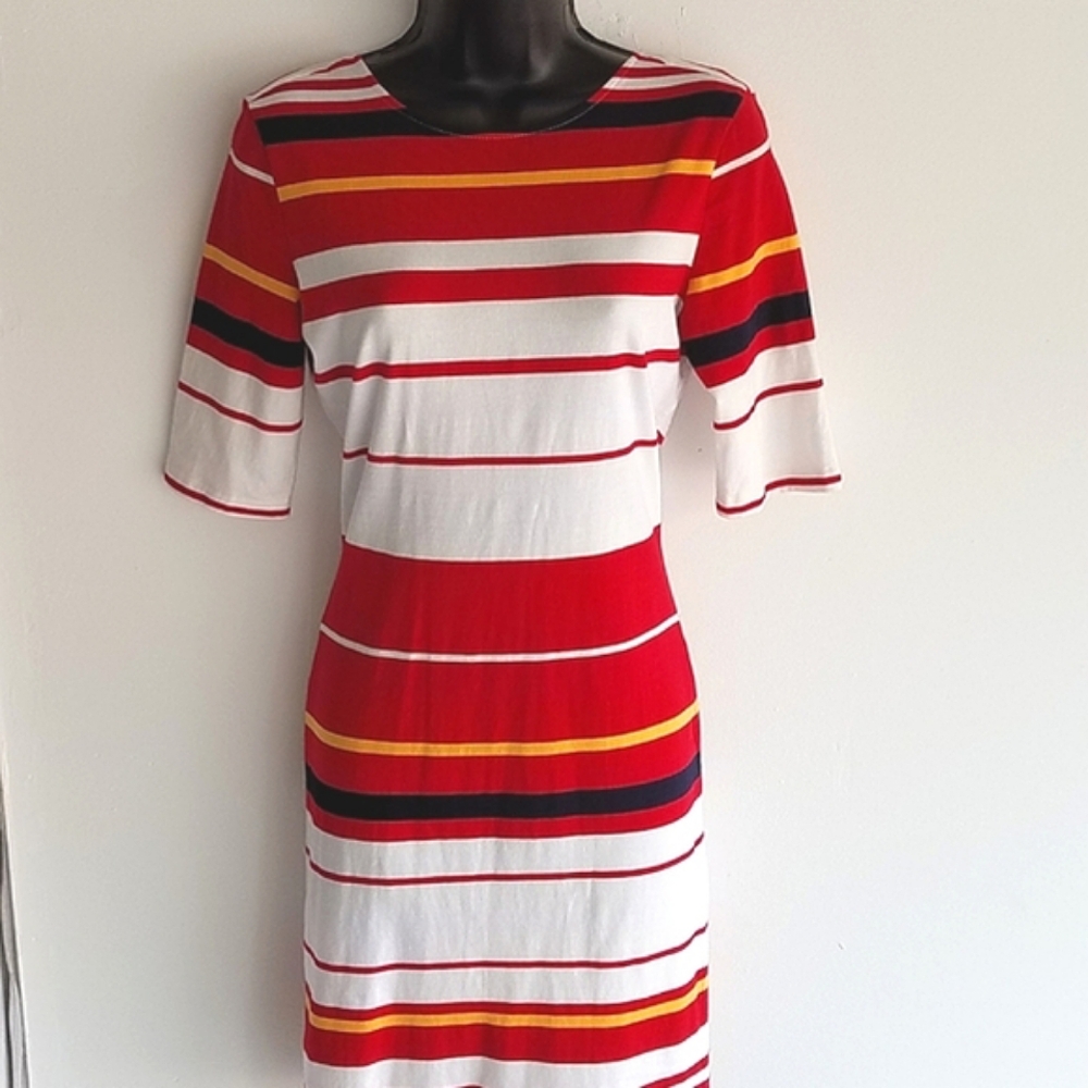 V-Back Zip Fitted Mini Dress - Picture 2 of 6